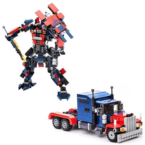 Buy Lego Optimus Prime Transformer Convert From Truck To Robot With 377