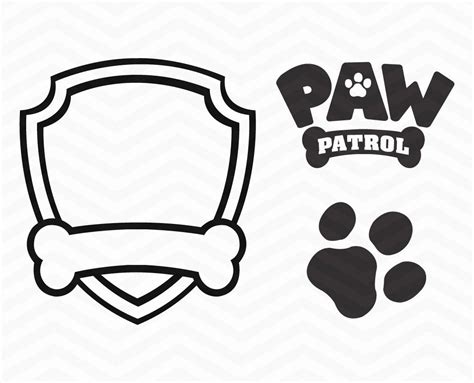 Skye Paw Patrol Badge Template