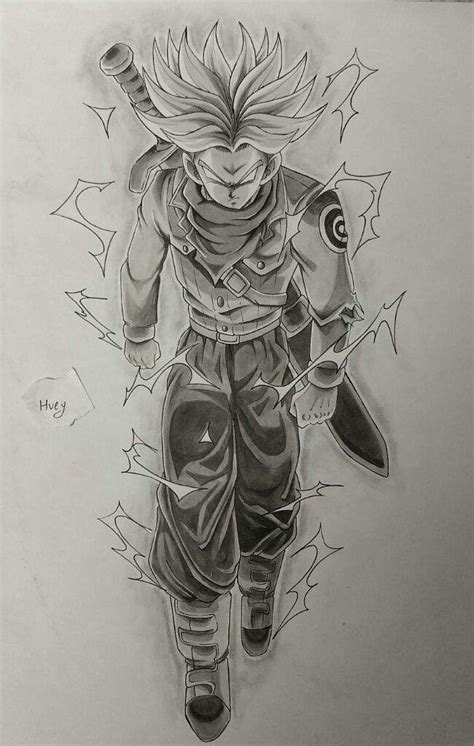 Dbs character that is known as that female saiyan that has broly's powers /final drawing for pack 06 part. Future Trunks Drawing | DragonBallZ Amino