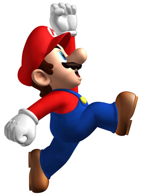 Mario Official Render From New Super Mario Bros Game Art Hq
