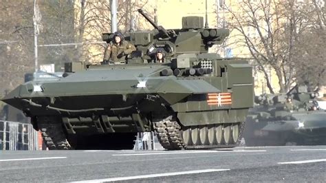 T 15 Armata Heavy Ifv Moscow 2015 May Youtube