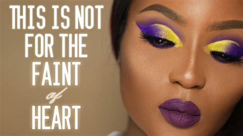 Fall Plum Purp Vamp Makeup With A Splash Of Summer Youtube