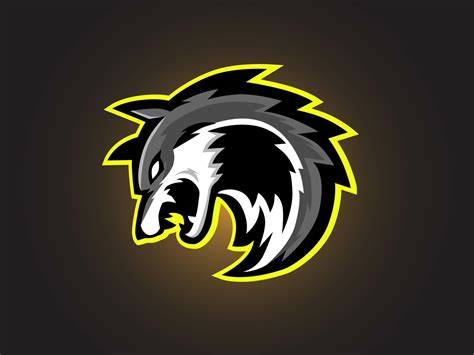 Grey Wolf Esport Gaming Logo By Muhammad Setiawan On Dribbble