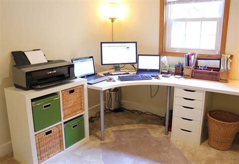 The Awesome Style Of Corner Workstation Desk For Your Home White