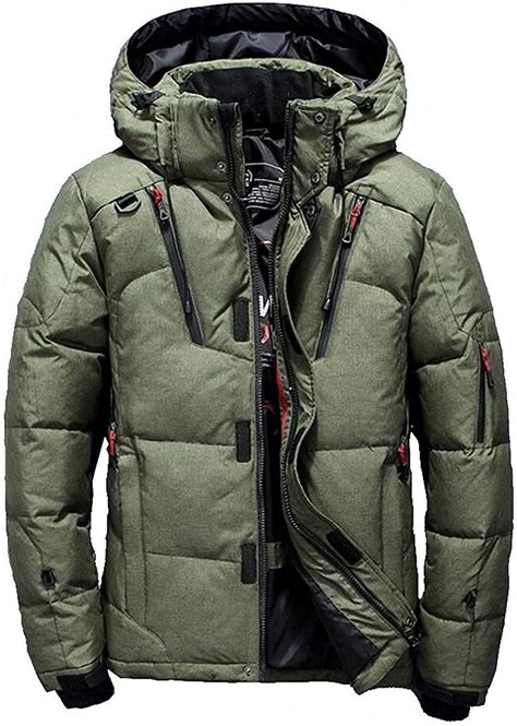 saoye fashion herrens dicke puffer ente daunenjacke abnehmbare kapuzen jacken leicht winter