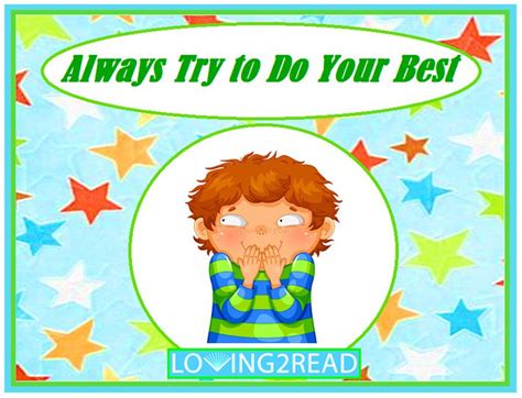 Always Try Your Best Loving2read