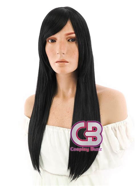 Long Straight Black Cosplay Wig Tbz1094 Black Cosplay Wig Wigs