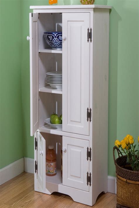 Best Tall White Kitchen Storage Cabinet Home Family Style And Art Ideas