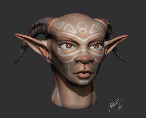 Artstation Satyr Head