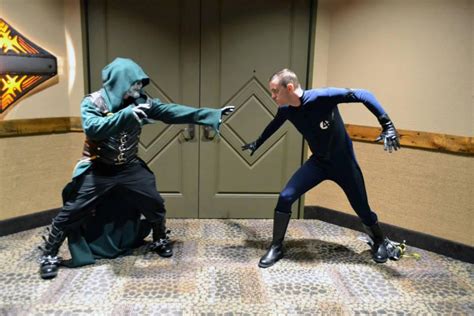 Dr Doom Vs The Human Torch By Blitzkriegcosplay On Deviantart