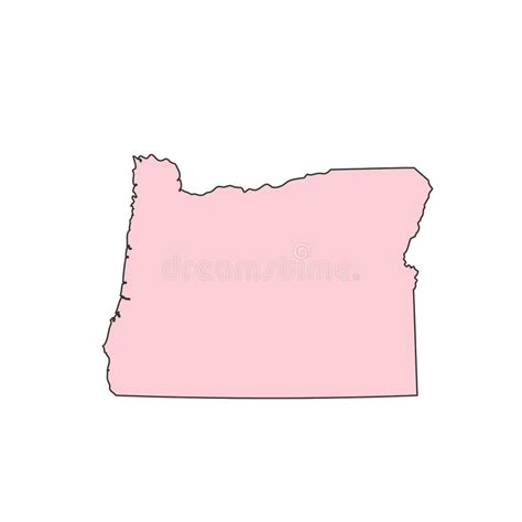 Oregon State Silhouette Stock Illustrations 1402 Oregon State