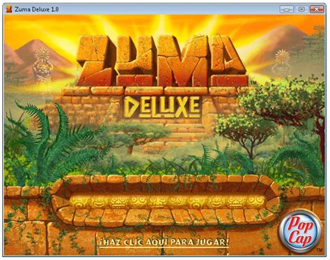 El juego en sí, es simple: Zuma Deluxe 1.0 - Descargar para PC Gratis