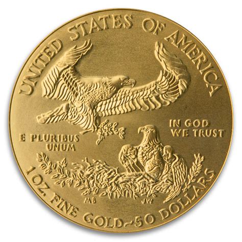 1 Oz American Gold Eagle Coins Bu Blanchard And Company