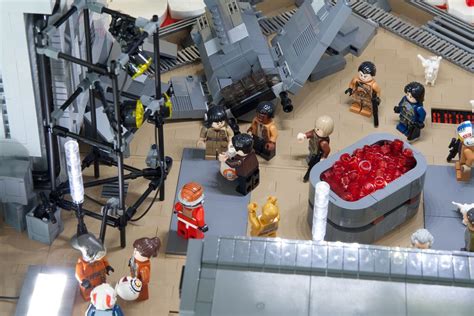Battle Of Crait Lego Design Lego Star Wars Brick Loft