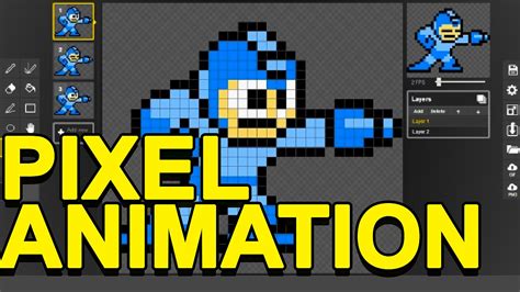 How To Make Pixel Animation For Free Youtube