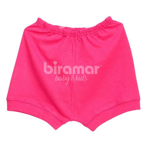 Short Para Bebê E Kids Rn Pink Biramar Baby Todo Conforto Do Mundo