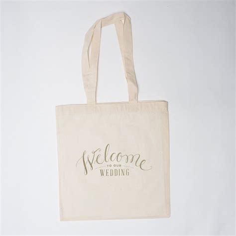 Welcome To Our Wedding T Bags Wedding And Bridal