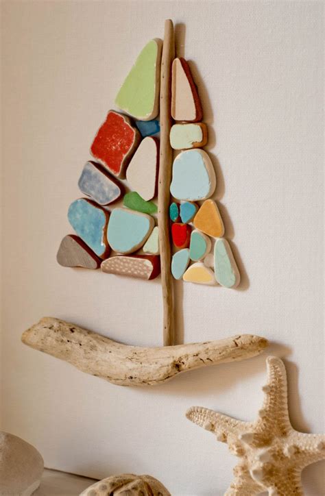 Coastal Cottage Decor Children Room Decoration Driftwood Boat On