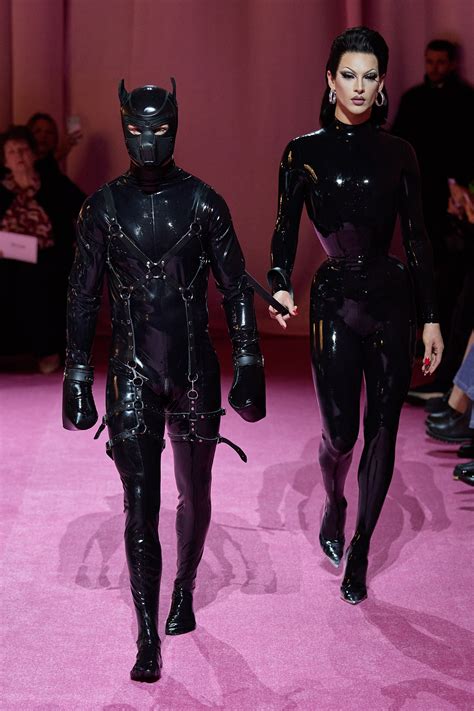 Violet Chachki Was Unmissable In Latex At The Richard Quinn Show
