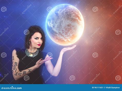 Astrology, horoscope. stock image. Image of charming - 96111651