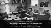 An Evening with Author Jill Schary Robinson - YouTube