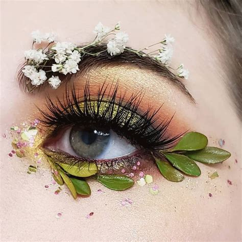 Artistic Makeup Art Flower Makeup Fantasy Makeup Creative Eye Makeup