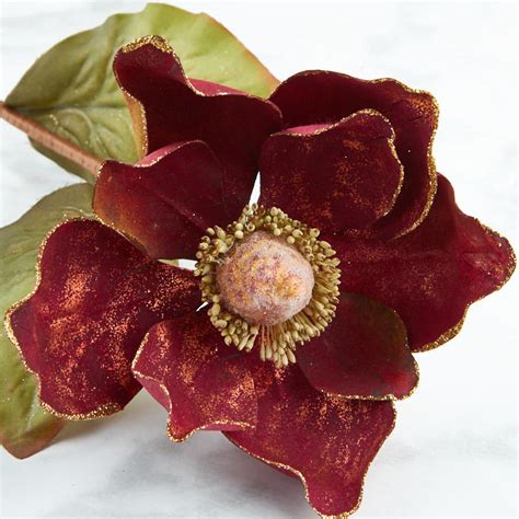 We have typical palm tree variations, as well as flowering silk trees, bamboo silk trees and those cute bonsai silk trees. Artificial Burgundy Magnolia Pick - Floral Sale - Sales