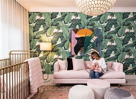 The Beverly Hills Hotel Inspires A Local Interior Designers Nursery