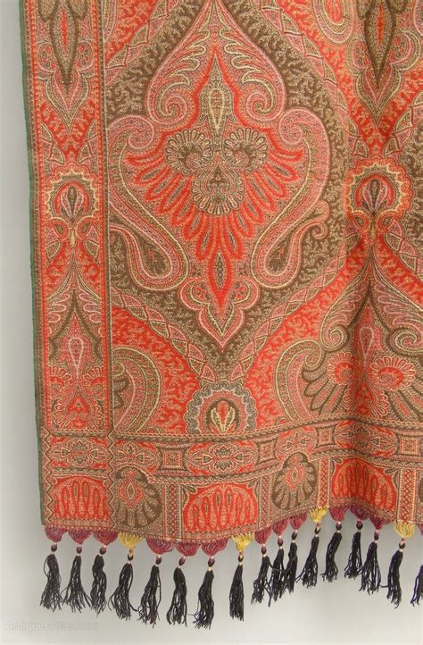 Antiques Atlas Good Double Sided Victorian Paisley Shawl