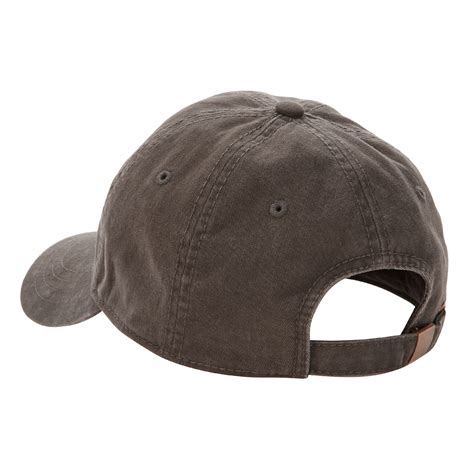 Mens Unconstructed Baseball Hat With Buckle Closure