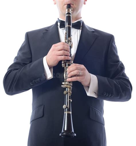 Playing The Clarinet Stock Image Image Of Mouthpiece 27198869