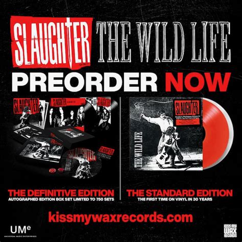 Slaughters The Wild Life Album To Be Reissued On Vinyl For The First