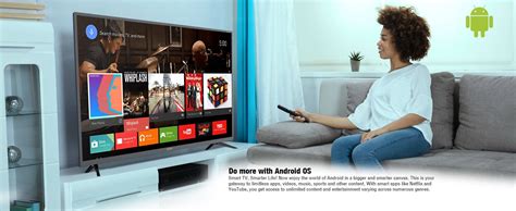 Synix 32 Hd Android Smart Tv Wi Fi Netflix You Tube 32t730