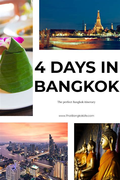 Bangkok Itinerary 4 Days In The Big Mango Bangkok Itinerary Bangkok