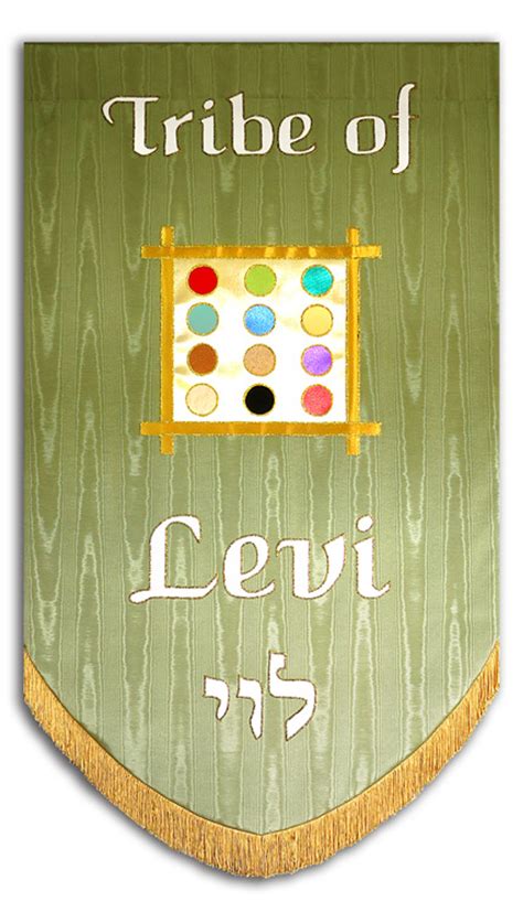 Twelve Tribes Of Israel Levi Christian Banners For Praise And Worship