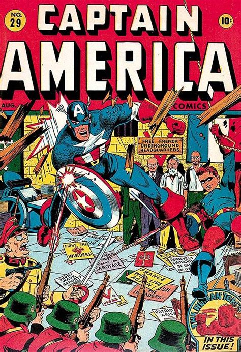 Captain America Comics 1941 N° 29timely Publications Guia Dos