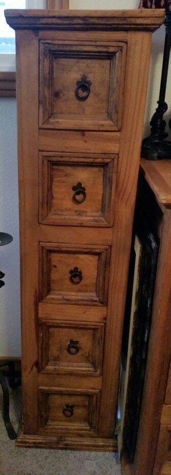 Pier 1 One Imports 5 Drawer Cabinet 1998 Santa Fe Collection