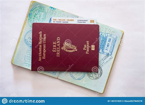 A passport card was created mainly for the convenience of residents in border cities to make it easier for commuters and workers to cross back and forth. Irish Passport And EU Travel Card Editorial Stock Image - Image of work, traveling: 140151929