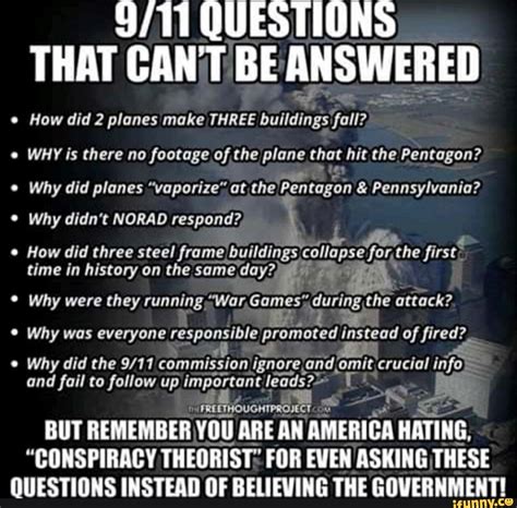 911 Questions That Cant Be Answered How Did 2 Planes Make