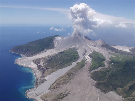 Soufriere Hill Volcano Montserrat Caribbean Islands Caribbean Travel Volcano
