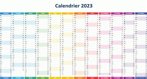 Calendrier 2024 Semestre Get Calendrier 2023 Update