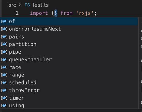 Visual Studio Code VSCode Typescript Intellisense Not Working In The