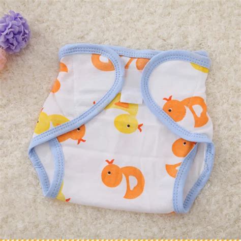 1pc Newborn Nappy Cloth Reusable Nappies Toddler Infant Babies Cotton