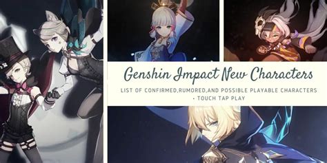All Genshin Impact Characters Westpayments