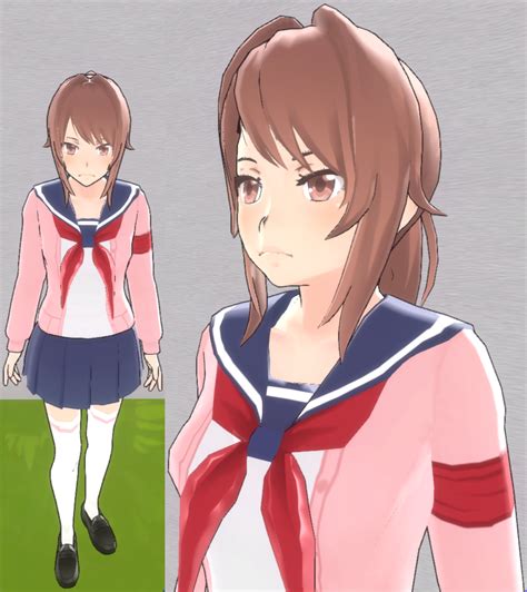 yandere sim skin amiki yasashi by televicat on deviantart