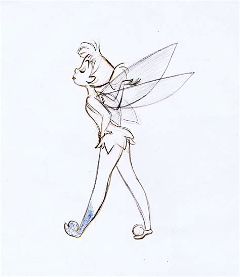 Walt Disney Sketches Tinker Bell Walt Disney Characters Photo