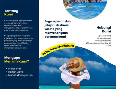 Contoh Pamflet Tempat Wisata 2 Indonesia Itu Indah Pusat Informasi
