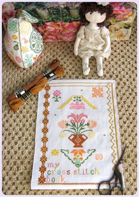 Atelier Ialinki My Cross Stitch Book Обложка для вышивальной книги