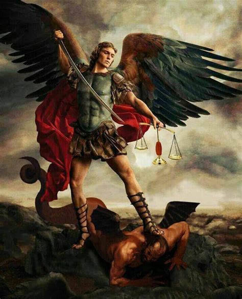 Archangel Michael Vs Lucifer By Rottsgirl On Deviantart