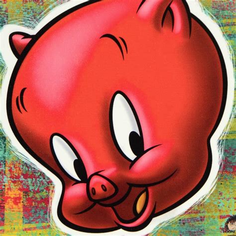 Looney Tunes Porky Pig Limited Edition On Gallery Wrapped Canvas